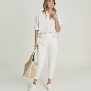 NWT Size 4 Reiss White Pants